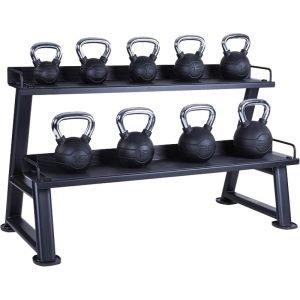 RACK 2 BANDEJAS KETTLEBELLS/MANCUERNAS BFL